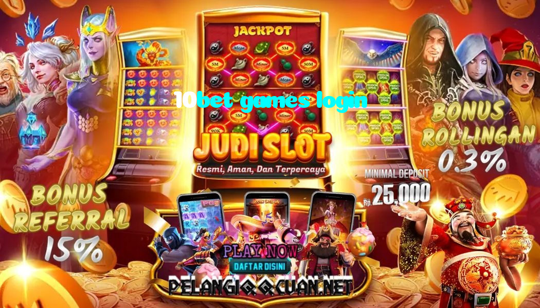 10bet games login casino presented on mobile device in Pakistan with slots and live games